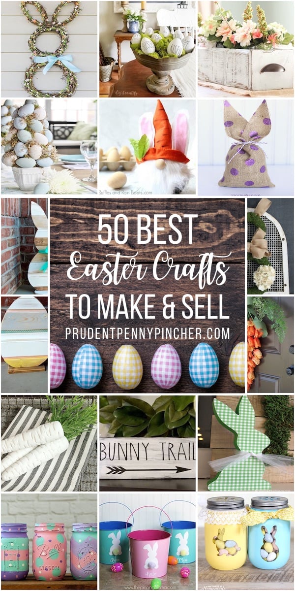 50 DIY Easter Crafts to Sell - Prudent Penny Pincher